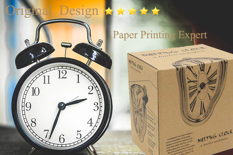 Create Clock Paper Box