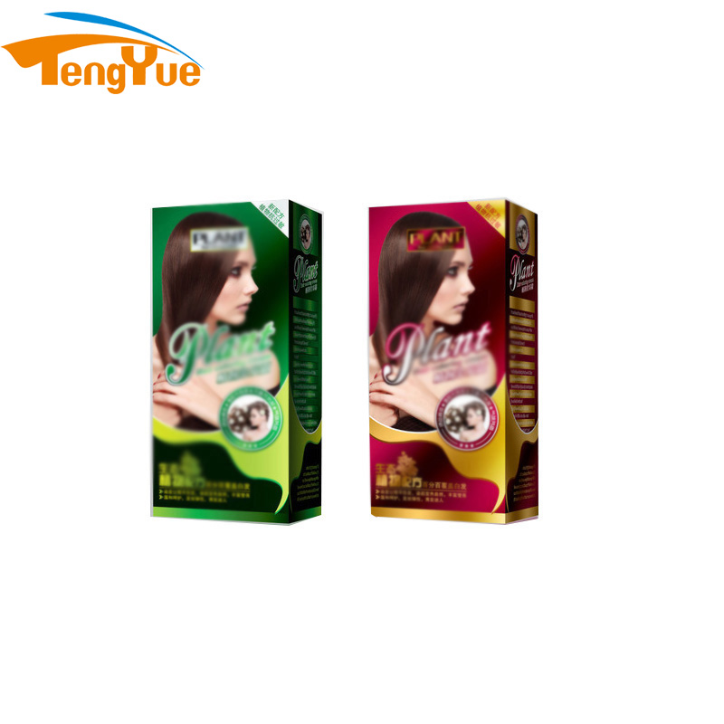 European Style Hair Dye Packaging Box