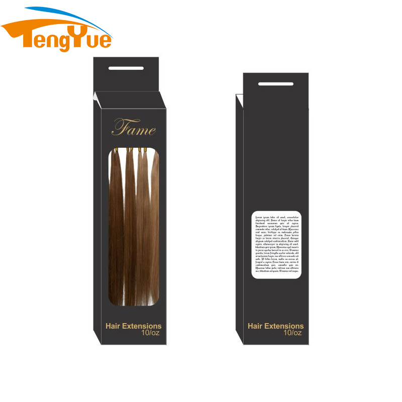 Translucent Long Hair Extension Boxes