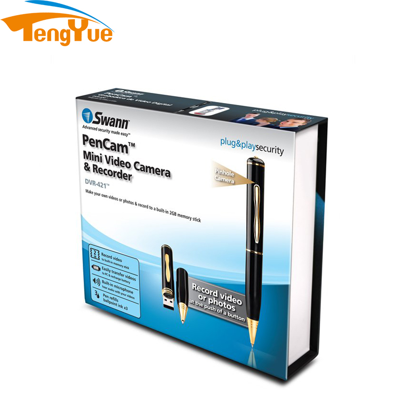 Custom Video Voice Recording Pen Packaging Box