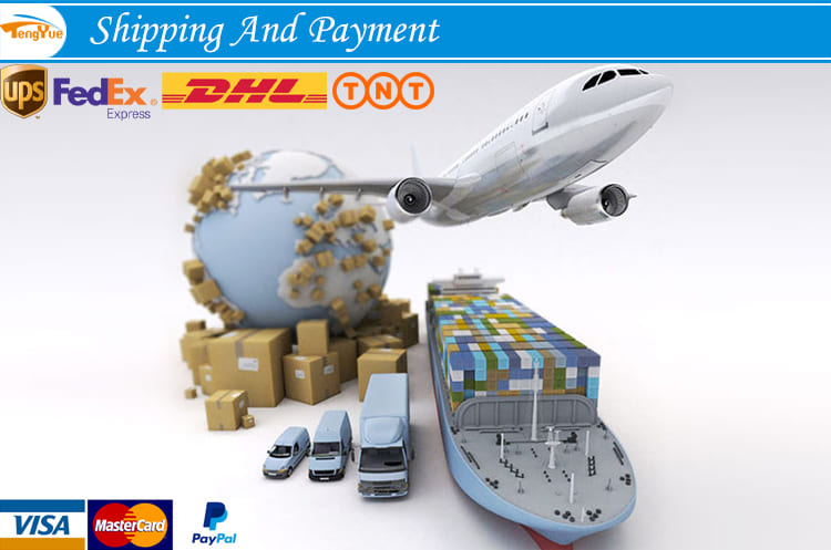 shipping and payment for printing packaging
